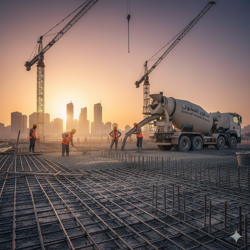 عمل خرسانة الركيزة المتحدة